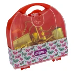 گیره (کلیپس) دوبل طلایی mm32 و mm25 بسته 10 عددی (2)