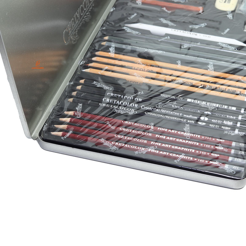 ست طراحی 26 تکه کد 40042 پیشرفته TEACHERS کرتاکالر CRETACOLOR (4)