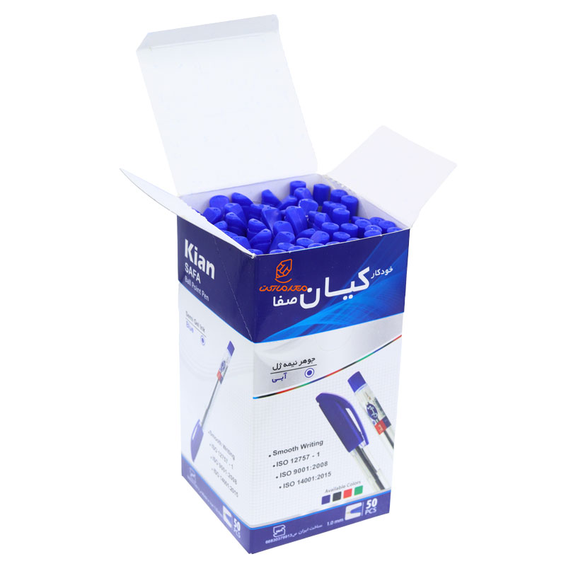 خودکار آبی 1.0 بسته 50 عددی صفا کیان (4)