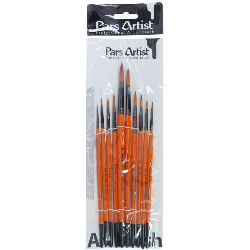 ست قلم مو سرگرد کد 1010 پارس آرتیست