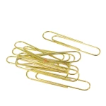 گیره متوسط کاغذ (کلیپس) طلایی بسته 40 عددی (1)