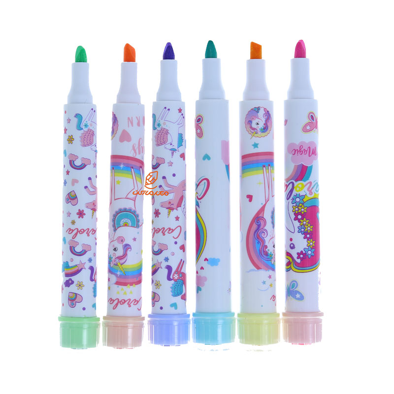 ماژیک علامت گذار استامپی بسته 6 عددی طرح یونی کورن 9207 فاندل FANDEL (2)