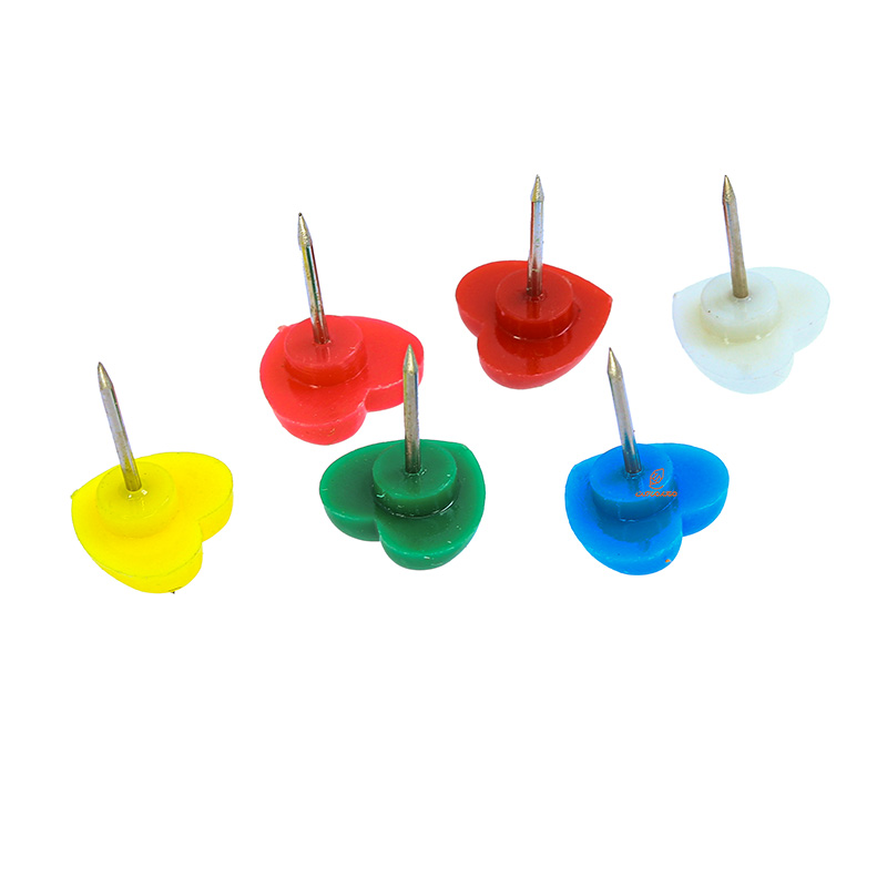 پونز رنگی روکش دار طرح قلب بسته 35 عددی (4)