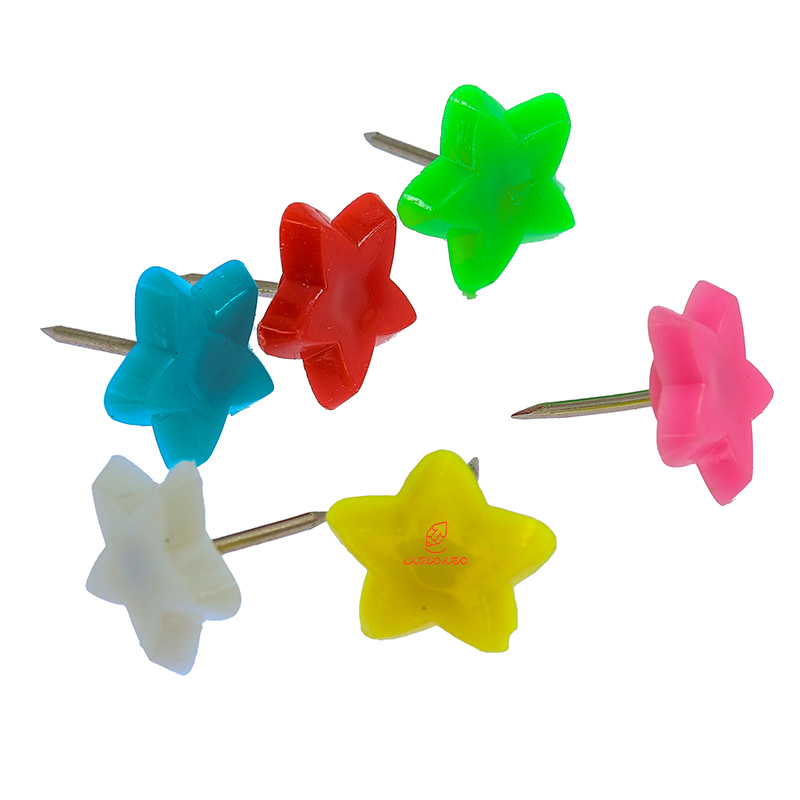 پونز رنگی روکش دار طرح ستاره بسته 35 عددی (1)