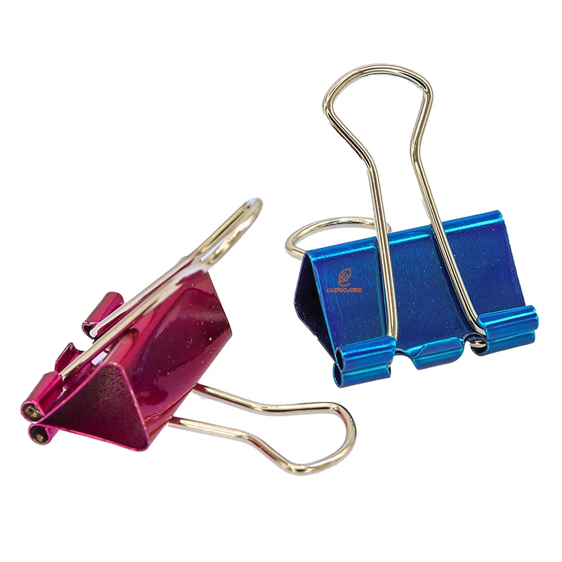 گیره (کلیپس) دوبل متالایز mm25 بسته 5 عددی (4)