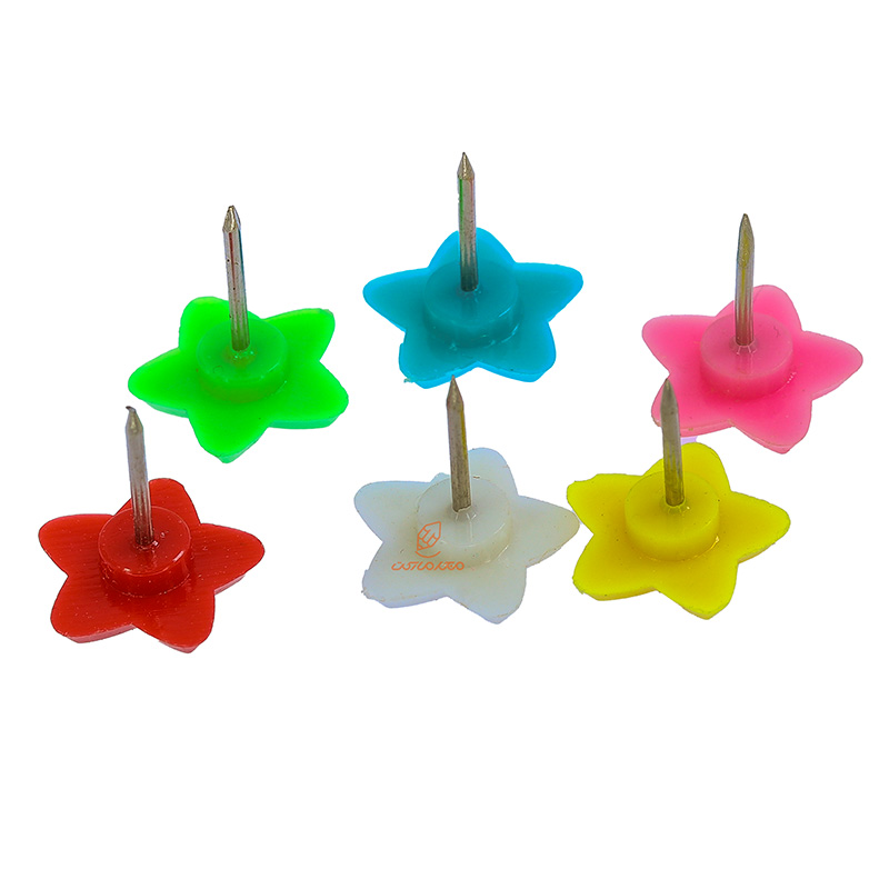 پونز رنگی روکش دار طرح ستاره بسته 35 عددی (4)