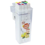 ماژیک رنگ آمیزی دو سر 12 رنگ صندوقی (6)