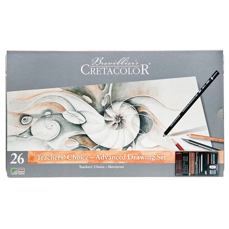 ست طراحی 26 تکه کد 40042 پیشرفته TEACHERS کرتاکالر CRETACOLOR (2)