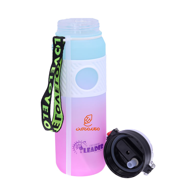 قمقمه ورزشی 8847 سبز صورتی لیدر LEADER (4)