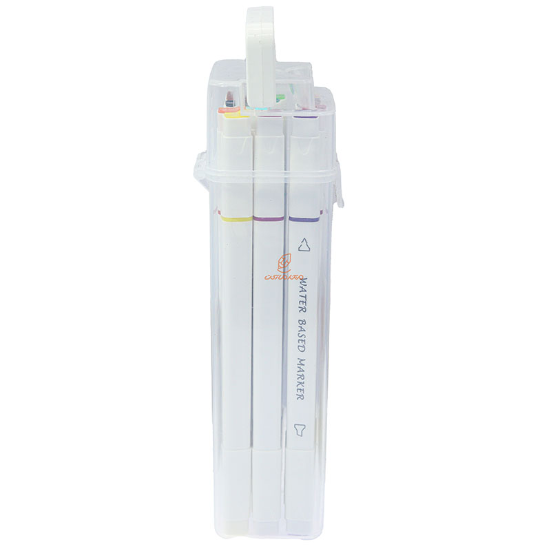ماژیک رنگ آمیزی دو سر 12 رنگ صندوقی (3)