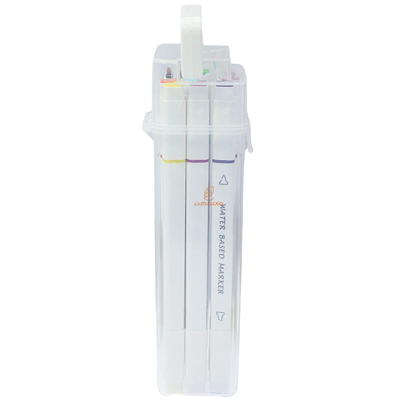 ماژیک رنگ آمیزی دو سر 12 رنگ صندوقی (3)