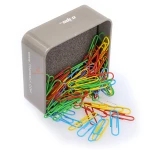 گیره دوبل 32mm رنگی جعبه فلزی clips (2)