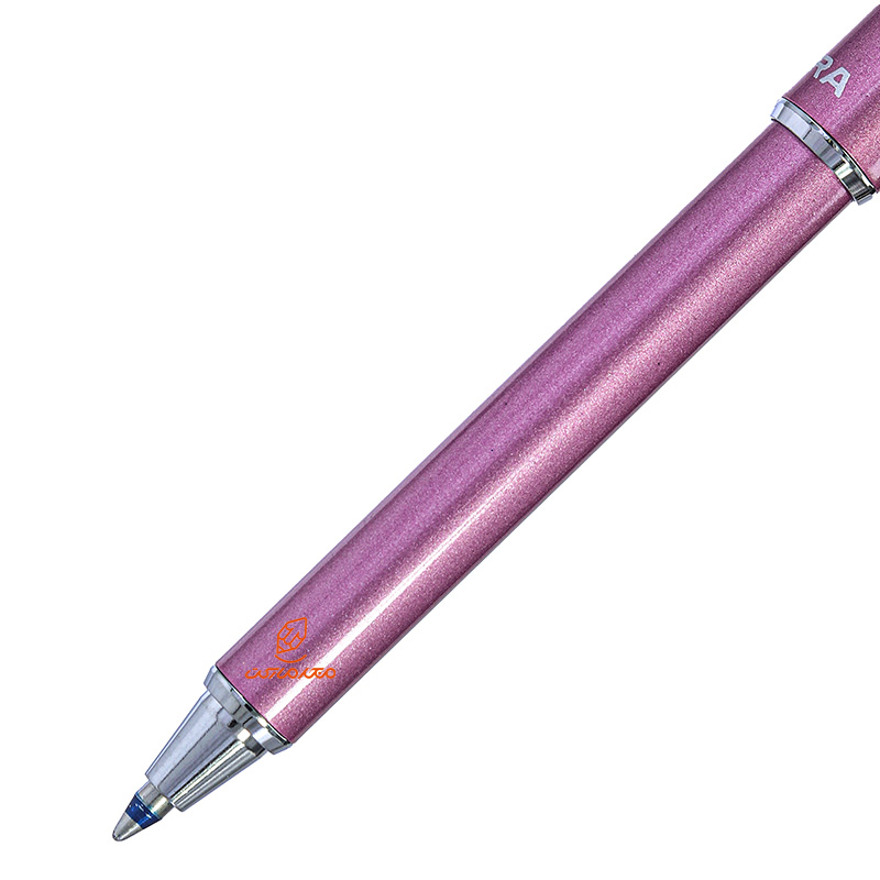 خودکار فلزی کشویی مینی مدل SL-F1 بدنه صورتی زبرا ZEBRA (6)