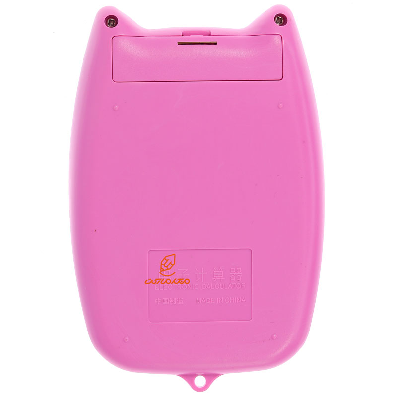 ماشین حساب فانتزی 12 رقمی 7836 طرح گربه صورتی BITOON (4)