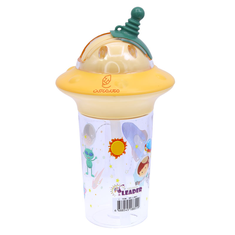 قمقمه 500 میل 8851 طرح سفینه فضایی زرد لیدر LEADER (2)