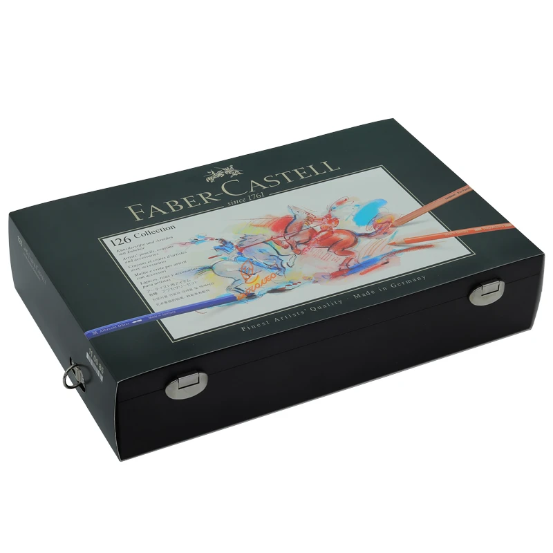 ست هنری و گرافیکی 125 تکه جعبه چوبی فابر کاستل FABERCASTELL (3)