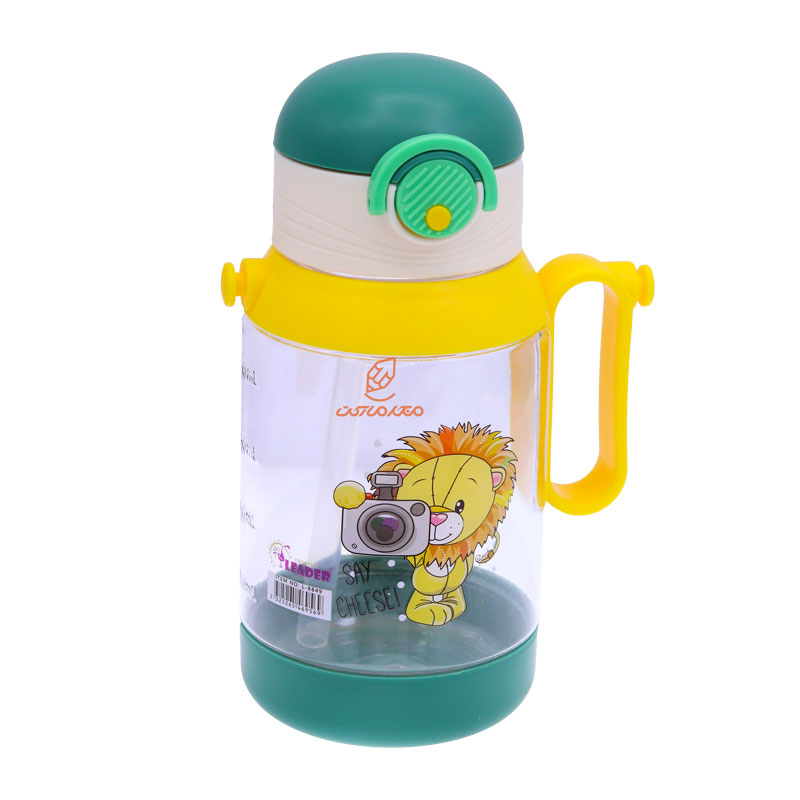 قمقمه 450 میل 8849 سبز-زرد لیدر LEADER