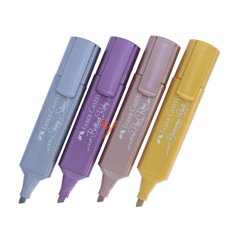 ماژیک علامت گذار متالیک 1546 بسته 4 عددی فابرکاستل (3)