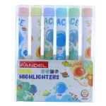 ماژیک علامت گذار استامپی بسته 6 عددی طرح فضانورد 9207 فاندل FANDEL (2)