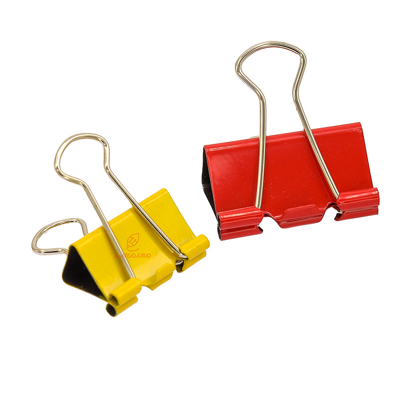 گیره (کلیپس) دوبل رنگی mm32 و mm25 بسته 10 عددی (2)