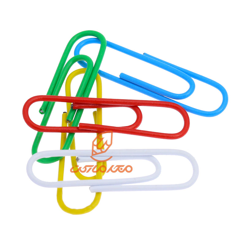 کلیپس رنگی 32mm جعبه فلزی clipsپ (4)