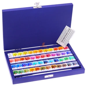آبرنگ 48 رنگ BLUEBOX جعبه آبی سن پترزبورگ