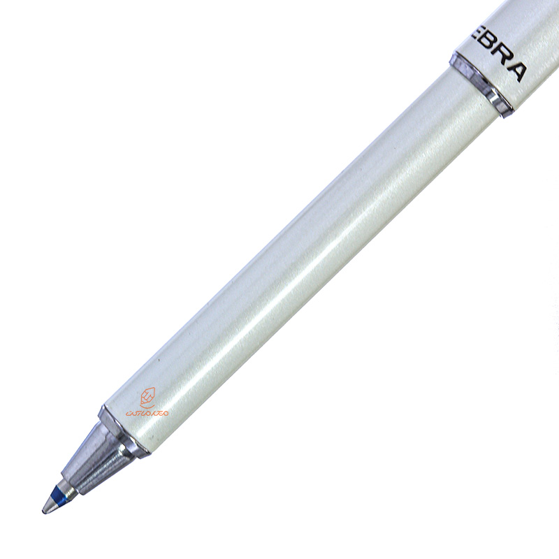 خودکار فلزی کشویی مینی مدل SL-F1 بدنه سفید زبرا ZEBRA (3)