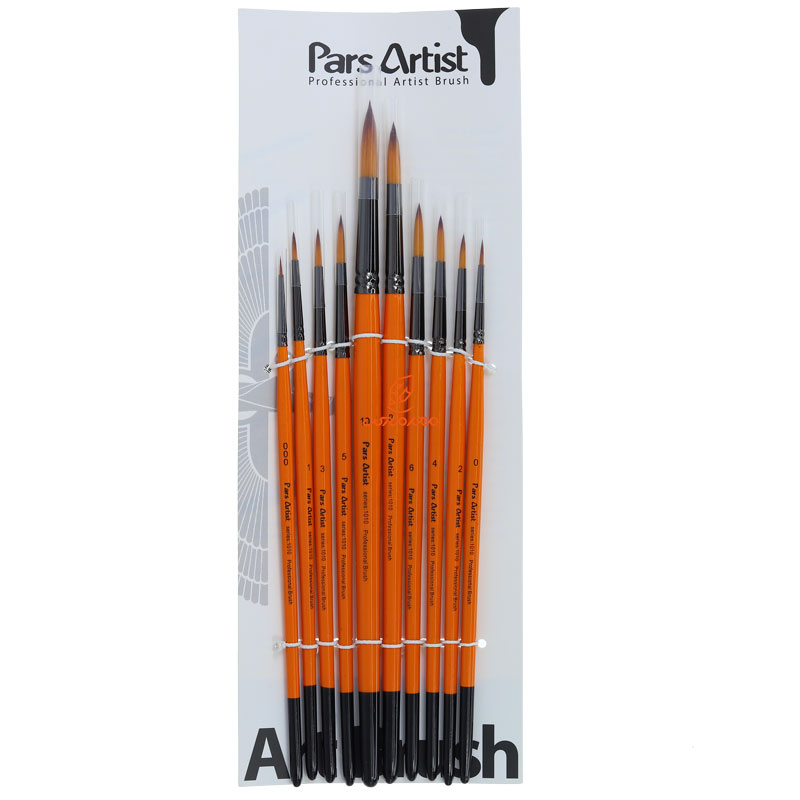 ست قلم مو سرگرد کد 1010 پارس آرتیست (2)