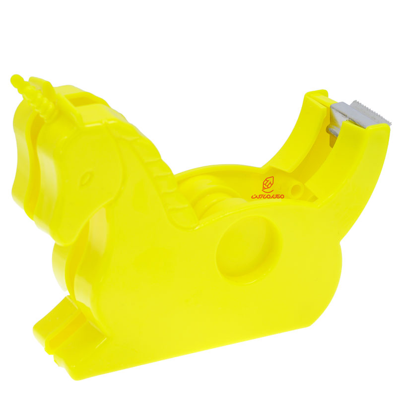 پایه چسب فانتزی 110 طرح اسب تک شاخ زرد (1)