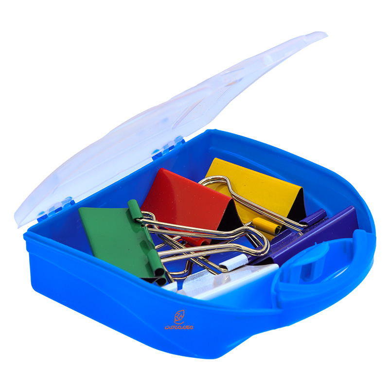 گیره (کلیپس) دوبل رنگی mm41 بسته 5 عددی