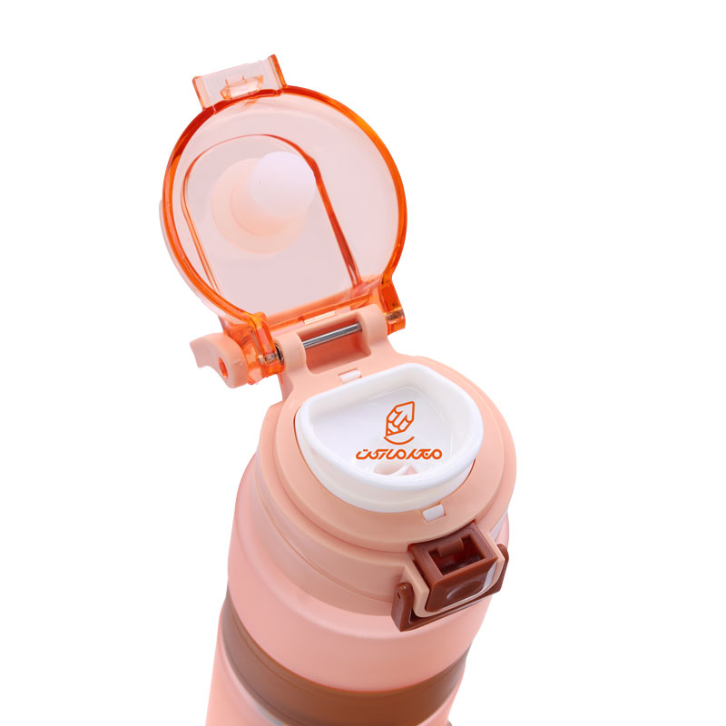 قمقمه ورزشی 800 میل 8848 بدنه نارنجی لیدر LEADER (3)