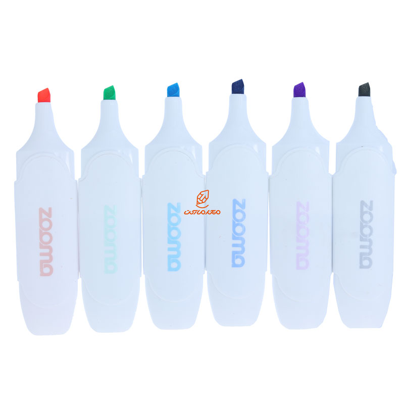 ماژیک علامت گذار کلاسیک H116 بسته 6 عددی ZOOMA (1)