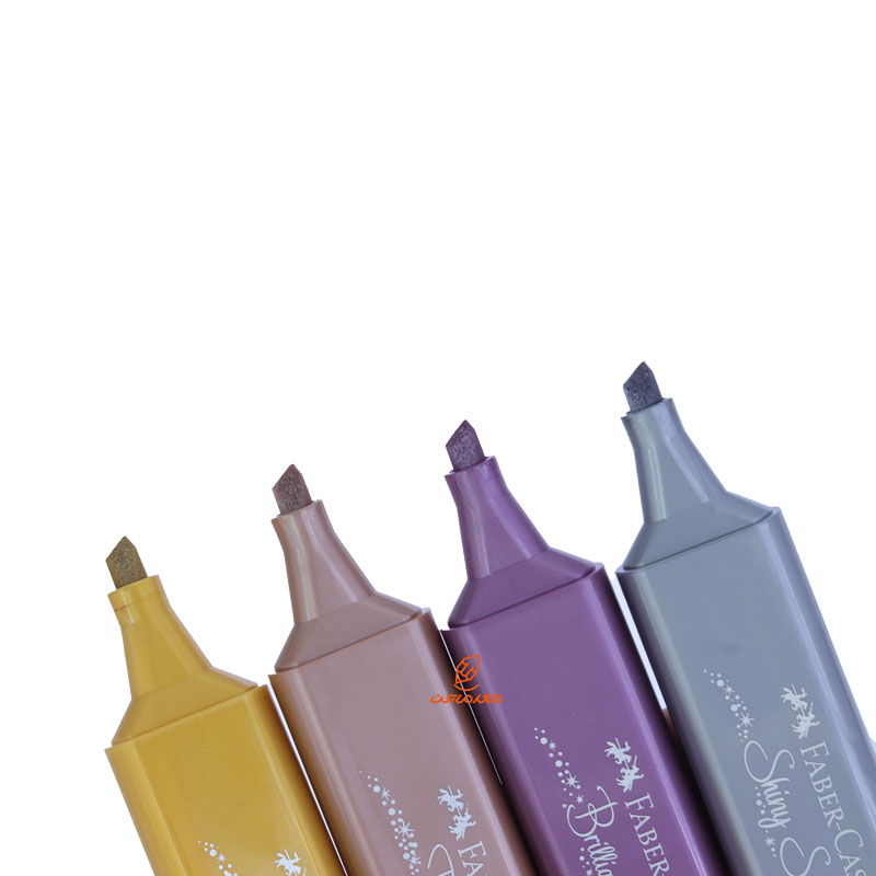 ماژیک علامت گذار متالیک 1546 بسته 4 عددی فابرکاستل (4)