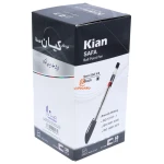 خودکار مشکی 0.7 بسته 50 عددی صفا کیان (2)