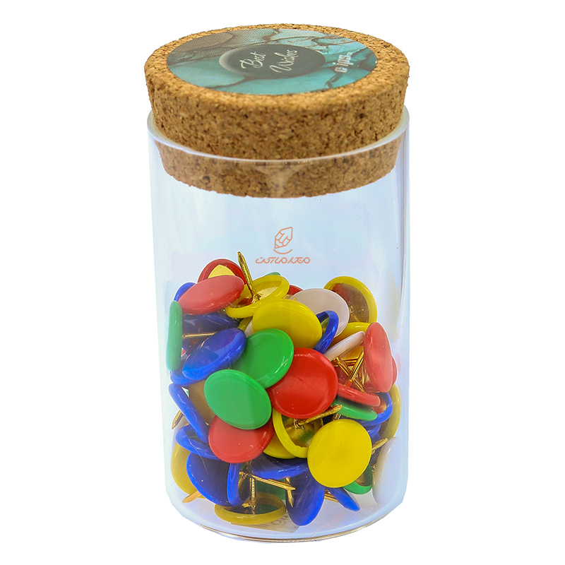 پونز رنگی روکش دار بسته 80 عددی