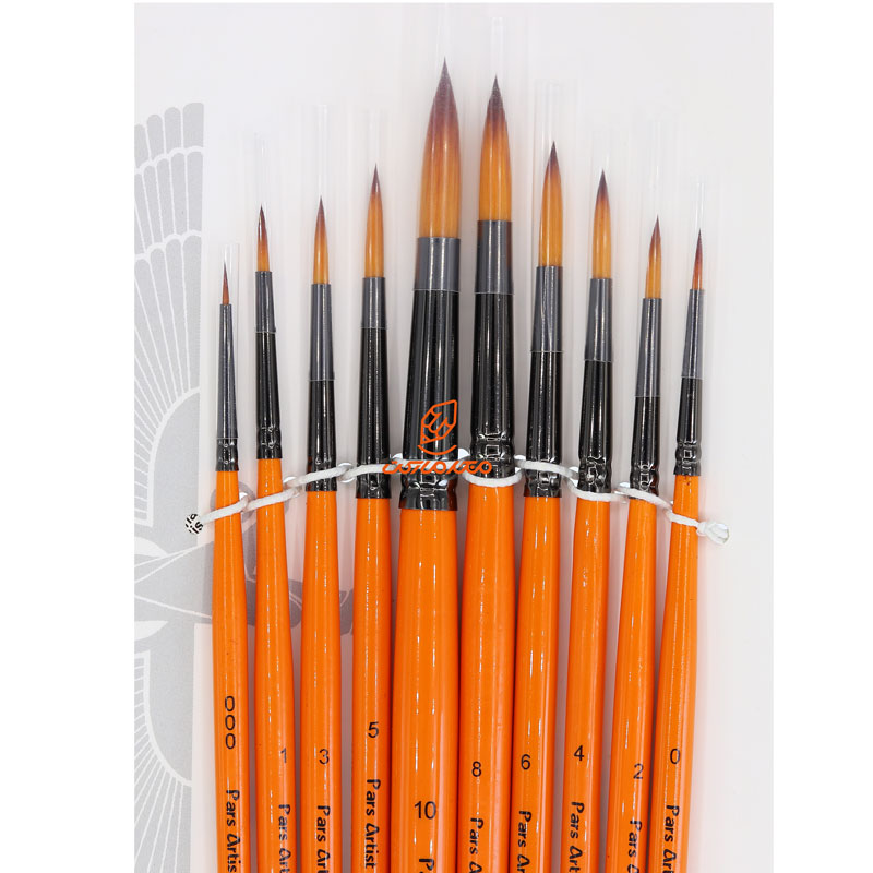 ست قلم مو سرگرد کد 1010 پارس آرتیست (3)