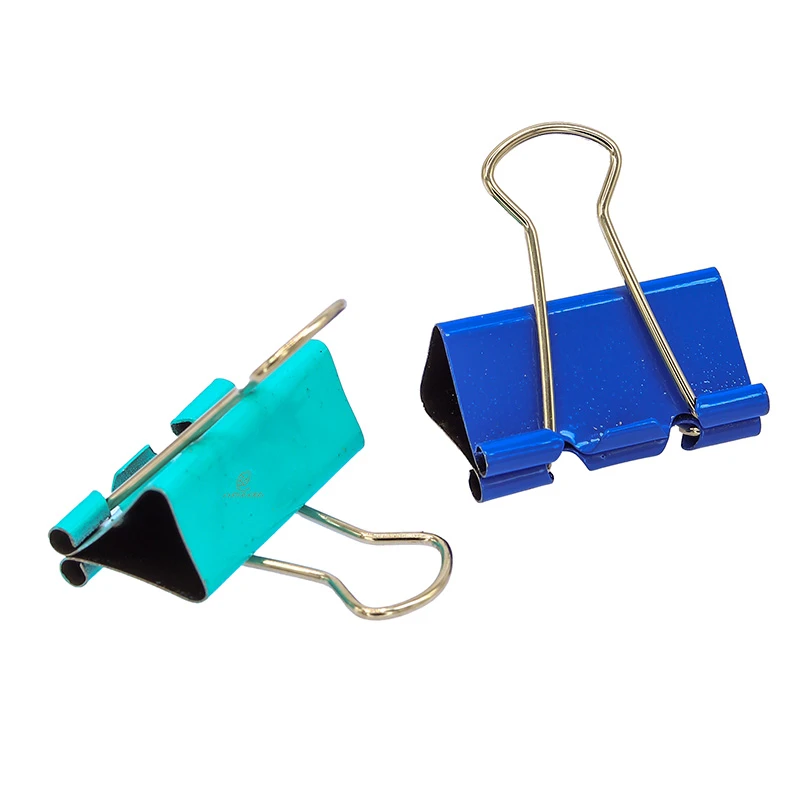 گیره (کلیپس) دوبل رنگی mm32 بسته 5 عددی (5)
