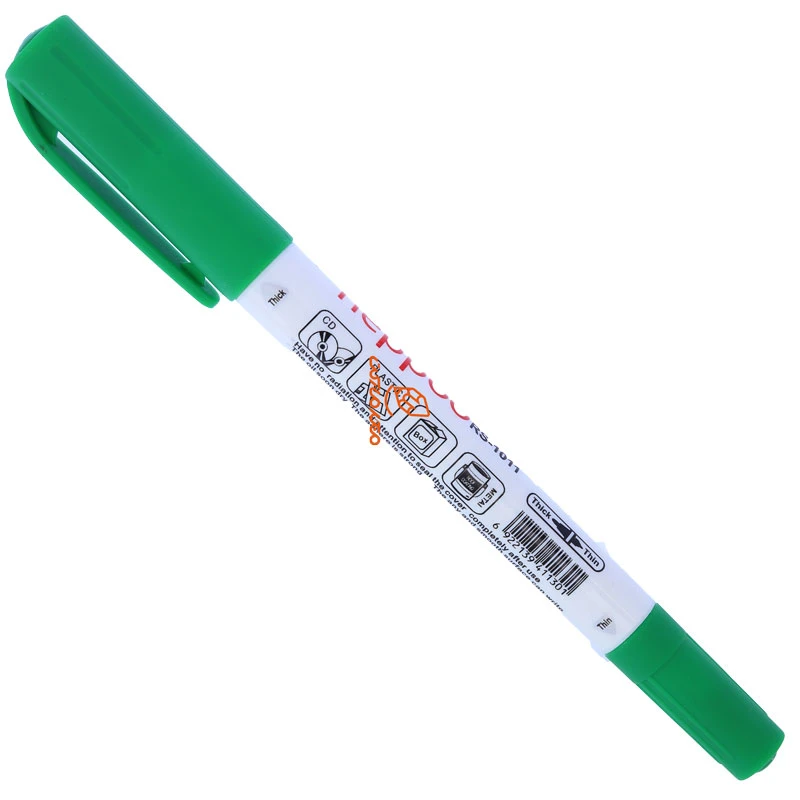 ماژیک سی دی دو سر سبز 1011 هپو HEPPOO (3)