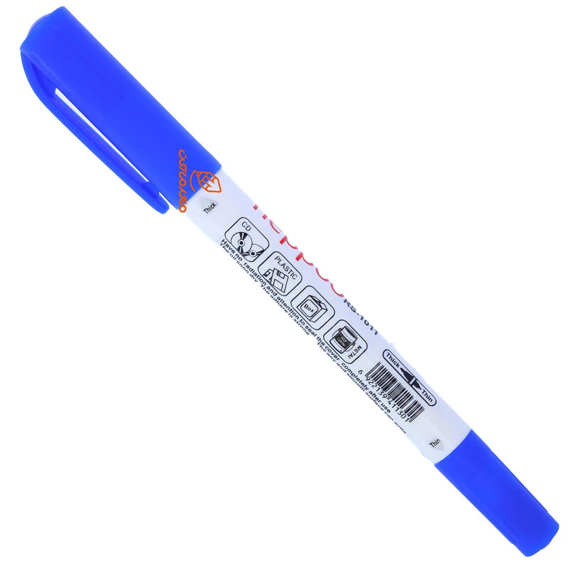 ماژیک سی دی دو سر آبی 1011 هپو HEPPOO (1)