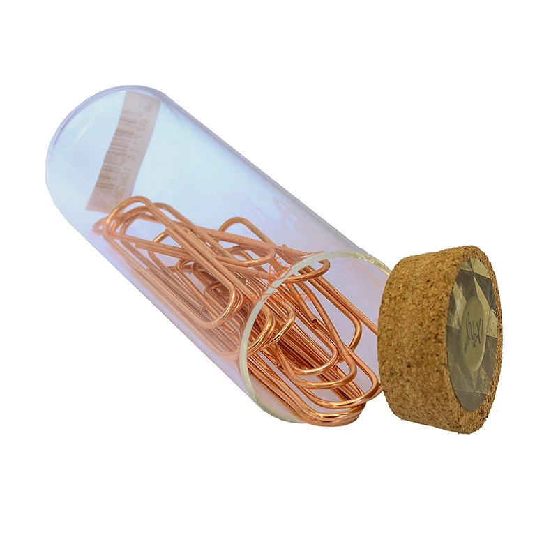 گیره بزرگ کاغذ (کلیپس) رزگلد mm78 بسته 10 عددی (3)