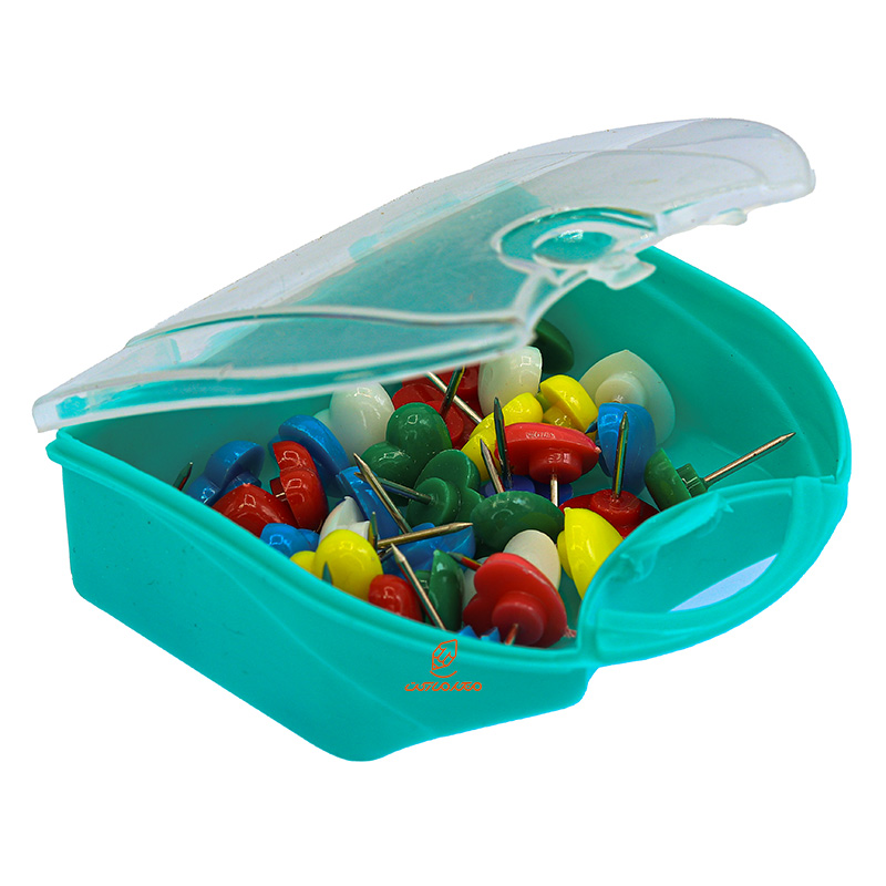 پونز رنگی روکش دار طرح قلب بسته 35 عددی (3)