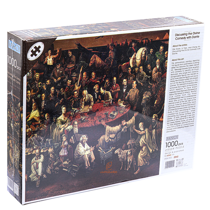 پازل هزار تکه طرح اساطیر فنسی کینگ FANCY KING (1)