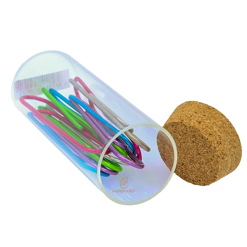 گیره بزرگ کاغذ (کلیپس) رنگی mm78 بسته 10 عددی (3)
