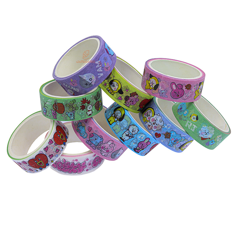 چسب نواری طرحدار 801 طرح قلب واشی (1)