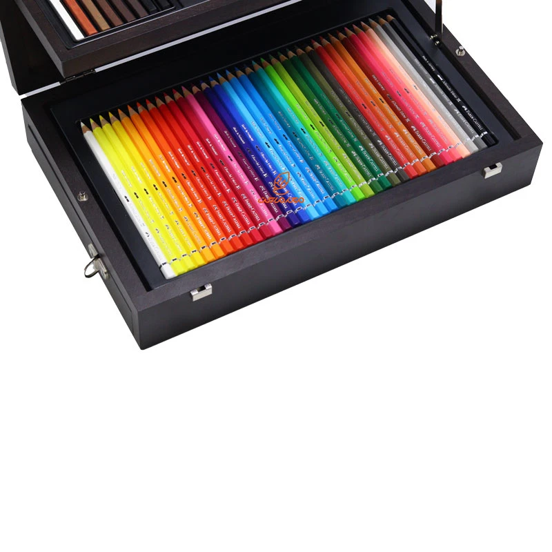 ست هنری و گرافیکی 125 تکه جعبه چوبی فابر کاستل FABERCASTELL (5)