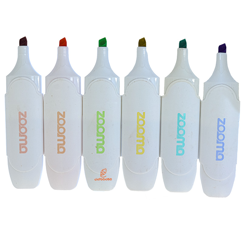 ماژیک علامت گذار پاستیلی H116 بسته 6 عددی ZOOMA (1)