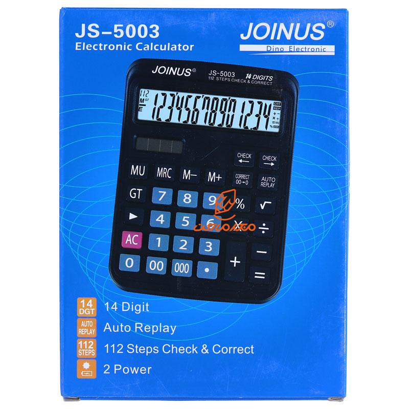 ماشین حساب رومیزی 14 رقم جوینوس مدل JOINUS JS-5003 (1)
