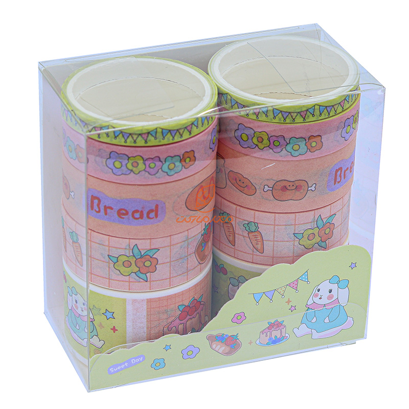 چسب نواری طرحدار 637 طرح هویج واشی