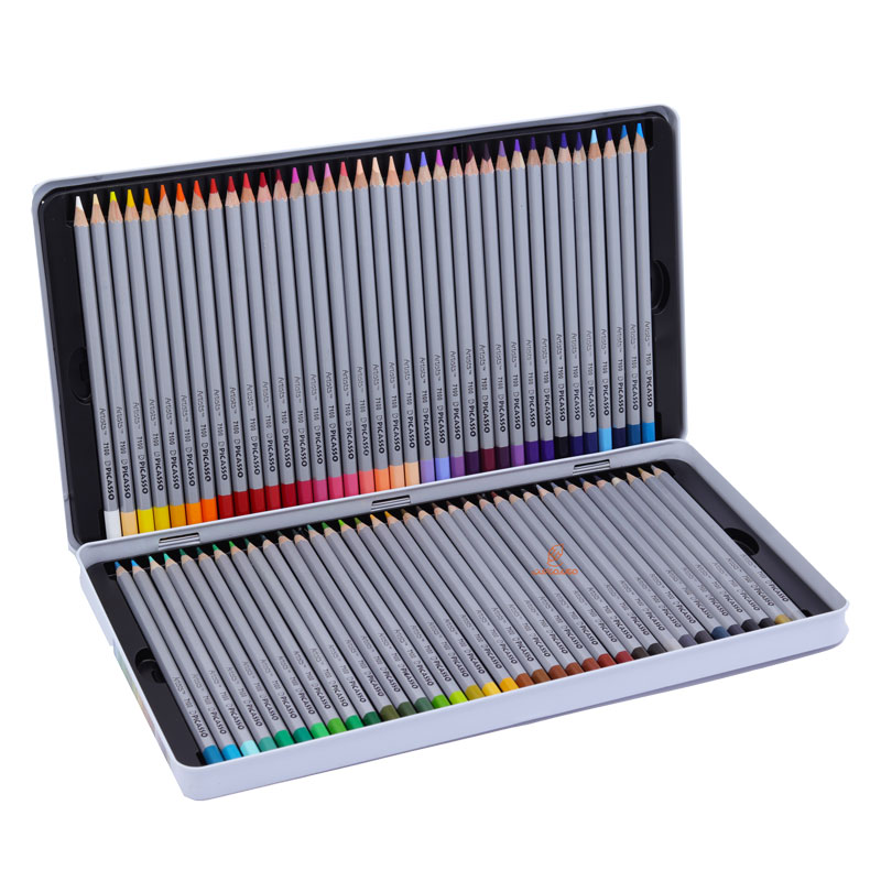 مداد رنگی آرتیست 72 رنگ جعبه فلزی پیکاسو (5)