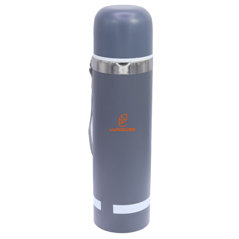فلاسک 500 میل بند دار طوسی STAINLESS (3)